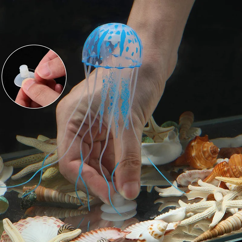 Искусственная светящаяся цветная бионическая Медуза ландшафтное кинетическое