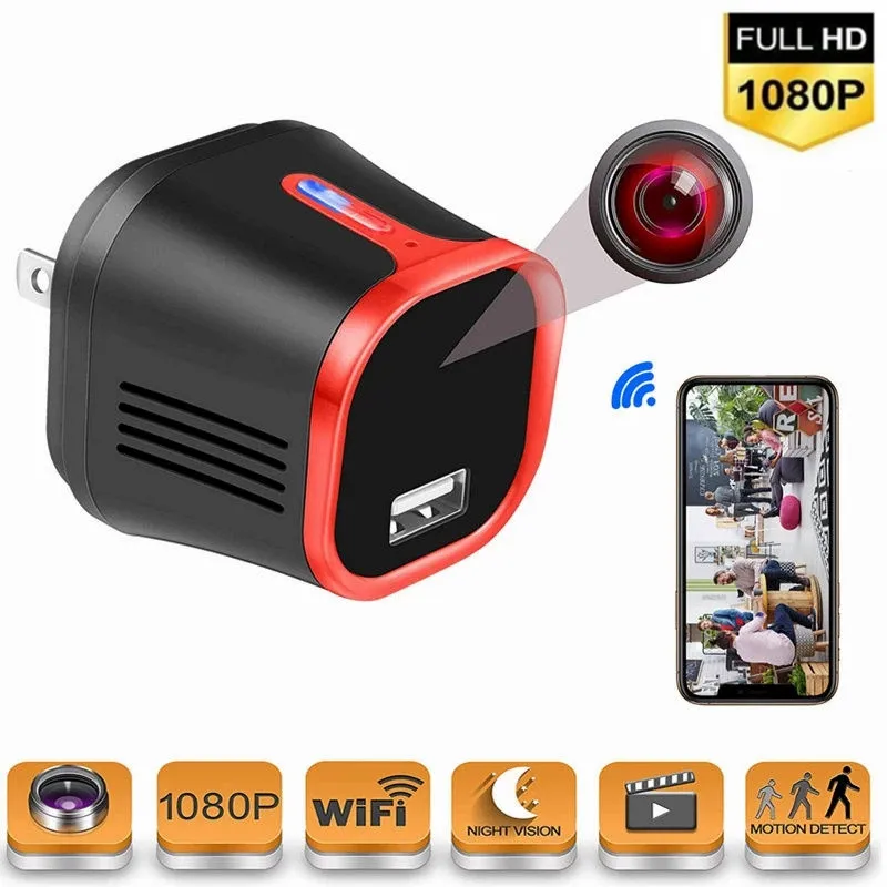 Wifi Mini Camera 4K Power Adapter Plug Micro IP Cam HD Home Security Video Surveillance Night Vision Motion Detect Small Camera
Wifi Mini Camera 4K Power Adapter Plug Micro IP Cam HD Home Security Video Surveillance Night Vision Motion Detect Small Camera
