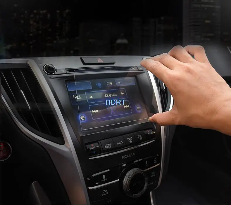 Автомобильный протектор экрана GPS навигации для Honda Acura TLX-L интерьер 2018 Закаленное