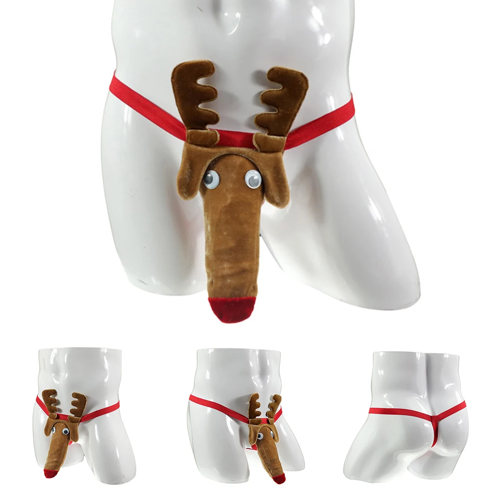 Sexy Personalized Mens Deer Down Thong Underwear Bulge Pouch G-String T Back Funny High Quality Briefs Ropa Interior Hombre
Sexy Personalized Mens Deer Down Thong Underwear Bulge Pouch G-String T Back Funny High Quality Briefs Ropa Interior Hombre