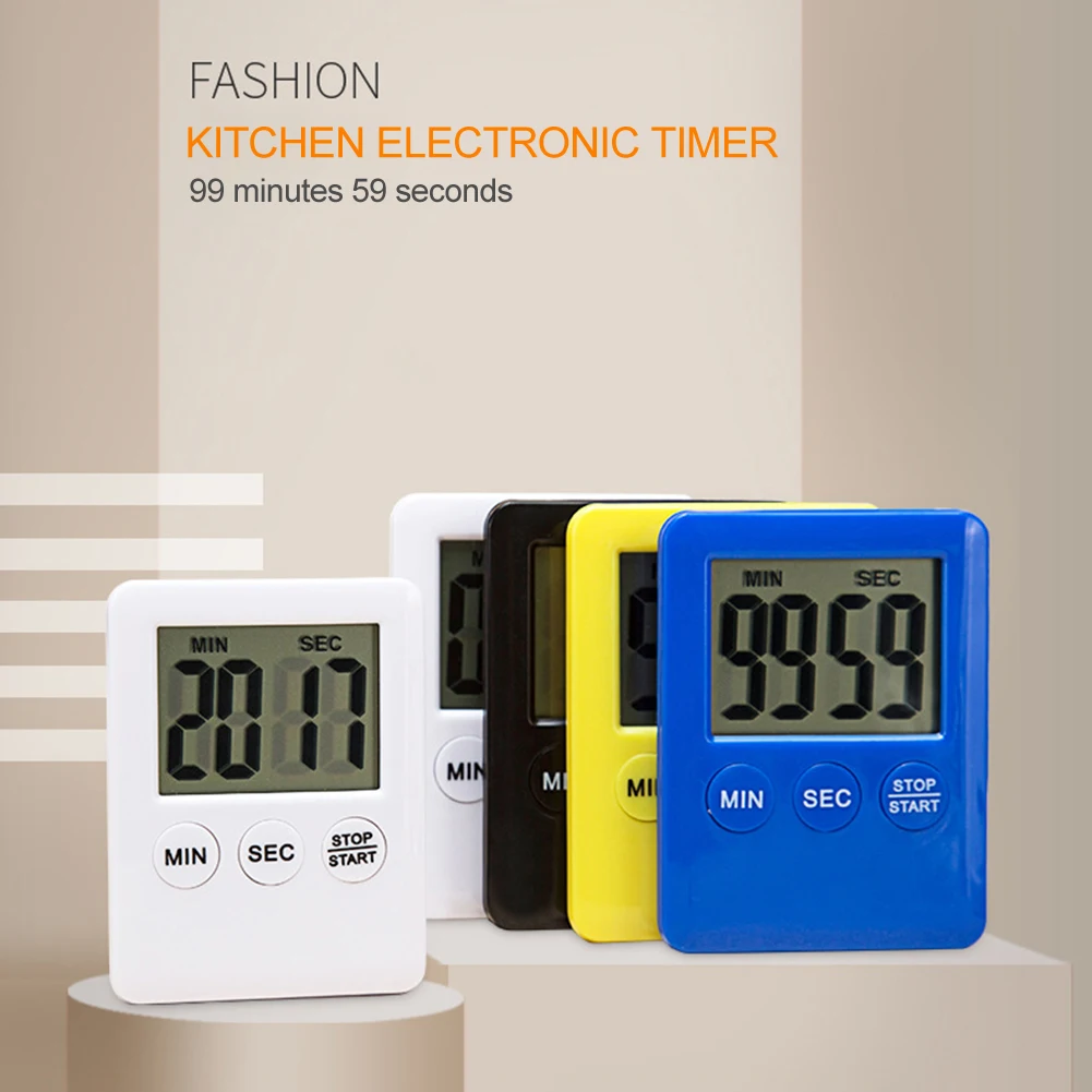 Mini LCD Digital Display Kitchen Timer Cooking Count Up Sleep Stopwatch Clock Professional Handheld LCD Chronograph
Mini LCD Digital Display Kitchen Timer Cooking Count Up Sleep Stopwatch Clock Professional Handheld LCD Chronograph