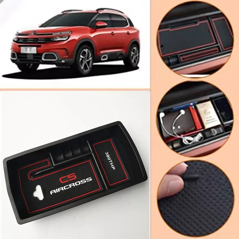 Car Organizer Armrest Box Storage Box For Citroen C5 Aircross 2017-2019 2020 2021 C5 Central Console Glove Tray Auto Accessories
Car Organizer Armrest Box Storage Box For Citroen C5 Aircross 2017-2019 2020 2021 C5 Central Console Glove Tray Auto Accessories