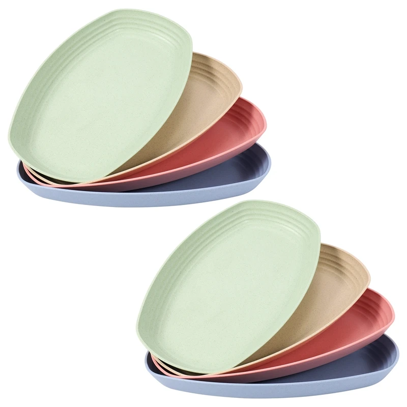 8 упаковок, тарелки из пшеничной соломы, обеденные тарелки, биоразлагаемые многоразовые Экологически чистые легкие тарелки, набор посуды
8 упаковок, тарелки из пшеничной соломы, обеденные тарелки, биоразлагаемые многоразовые Экологически чистые легкие тарелки, набор посуды