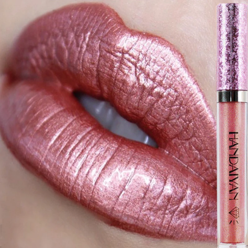 4 Colors Metallic Glitter Liquid Lipstick Pearl Metallic Lip Gloss Shining Makeup Long Lasting Non-stick Cup Lips Tint Cosmetic
4 Colors Metallic Glitter Liquid Lipstick Pearl Metallic Lip Gloss Shining Makeup Long Lasting Non-stick Cup Lips Tint Cosmetic
