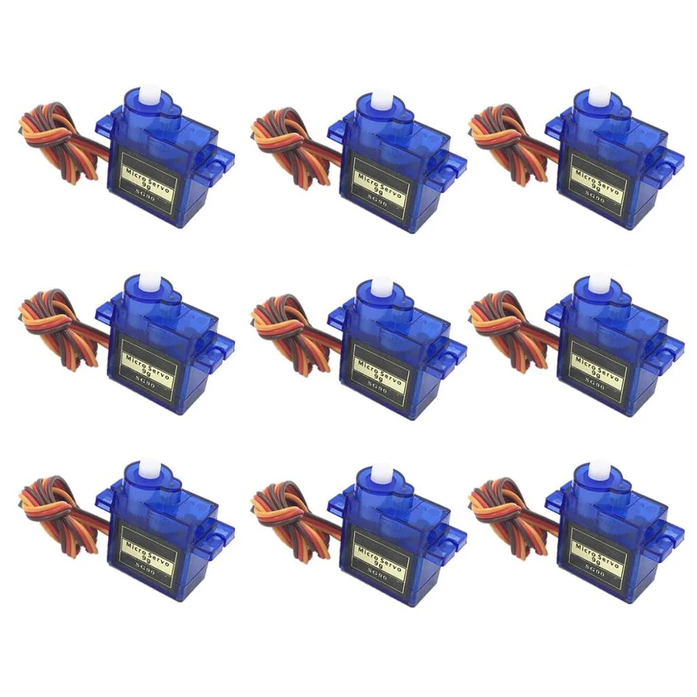 5/10pcs 9G Micro Mini Servos Horns SG90 Servo for RC 250 450 Helicoper Airplane Car ship Boat Robot All Categories MG90S
5/10pcs 9G Micro Mini Servos Horns SG90 Servo for RC 250 450 Helicoper Airplane Car ship Boat Robot All Categories MG90S