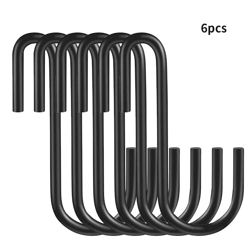 6pcs S Hook Clothes Bags Stainless Steel Home Garden Indoor Outdoor Pot Holder Universal Balcony Hanging Hanger Heavy Duty
6pcs S Hook Clothes Bags Stainless Steel Home Garden Indoor Outdoor Pot Holder Universal Balcony Hanging Hanger Heavy Duty
