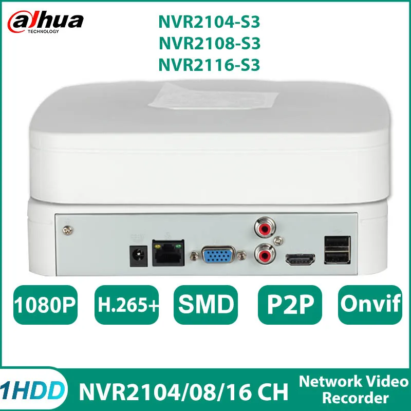 Dahua NVR2104-S3 NVR2108-S3 NVR2116-S3 сетевой видеорегистратор 4/8/16 каналов 
Dahua NVR2104-S3 NVR2108-S3 NVR2116-S3 сетевой видеорегистратор 4/8/16 каналов