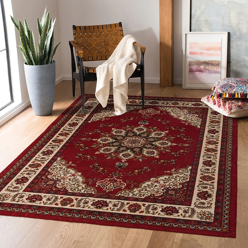 Luxury American Carpets for Living Room Nordic Tapetes Persian Rug Large Area Floor Mat Vintage Bedroom Carpet Decor Household
Luxury American Carpets for Living Room Nordic Tapetes Persian Rug Large Area Floor Mat Vintage Bedroom Carpet Decor Household