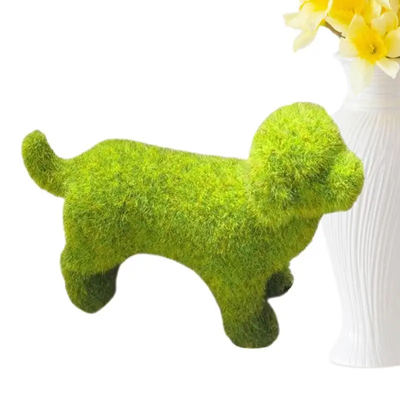 Green Animals Furry Artificial Green Moss Dog Ornaments Dog Ornaments Decor For Holiday Party Garden Yard Decoration 
Green Animals Furry Artificial Green Moss Dog Ornaments Dog Ornaments Decor For Holiday Party Garden Yard Decoration