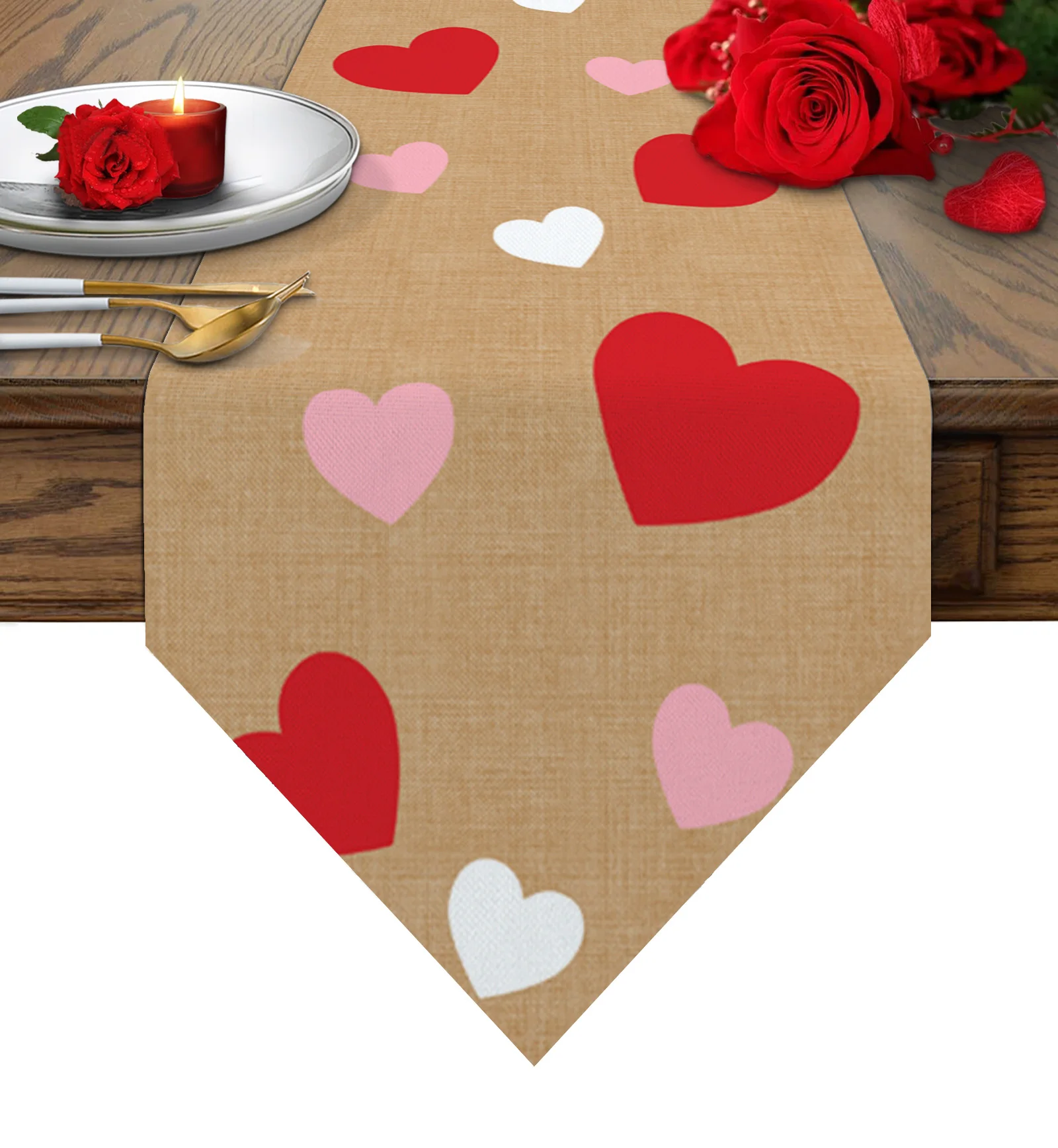 Valentine Hearts Table Runner Wedding Festival Table Decoration Home Decor Kitchen Table Runners Placemats
Valentine Hearts Table Runner Wedding Festival Table Decoration Home Decor Kitchen Table Runners Placemats