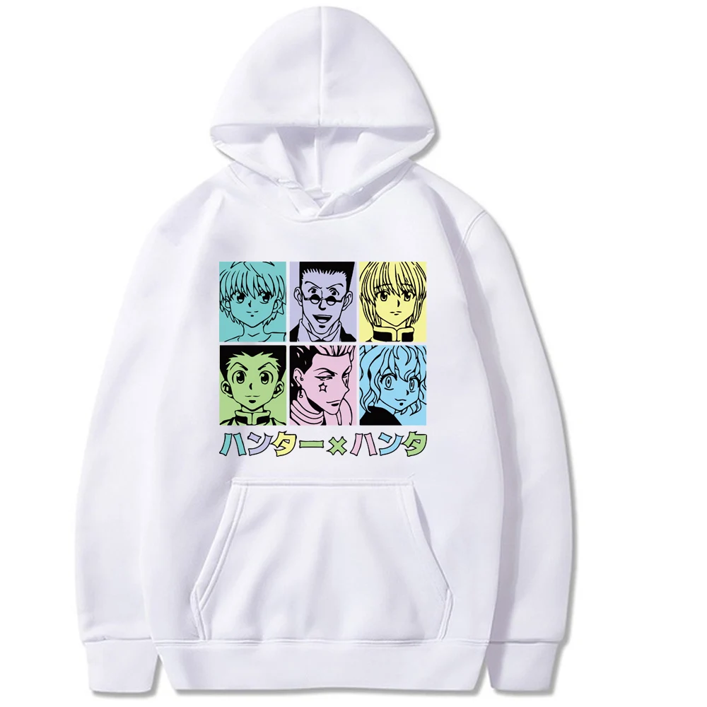 New Pullover Oversize Hoodie Harajuku Anime Hunter X Hunter Men's Fashion Hoodie Hisoka Sweatshirts Kurapika GON FREECSS Hoodies
New Pullover Oversize Hoodie Harajuku Anime Hunter X Hunter Men's Fashion Hoodie Hisoka Sweatshirts Kurapika GON FREECSS Hoodies