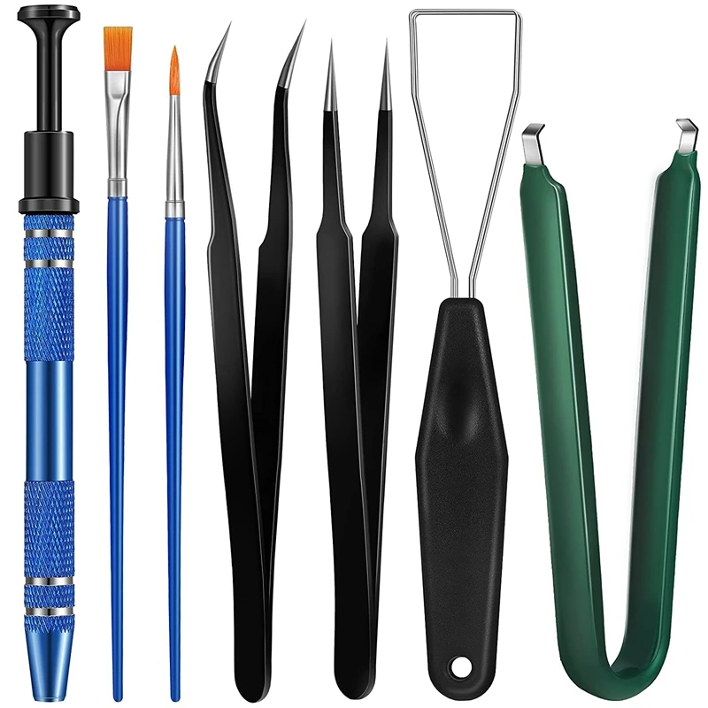 7 Pieces Of Keyboard Lubricating Oil Switch Puller Kit IC Extractor Switch Puller Key For Removing Electronic Components
7 Pieces Of Keyboard Lubricating Oil Switch Puller Kit IC Extractor Switch Puller Key For Removing Electronic Components