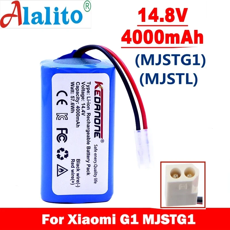Новый литий-ионный аккумулятор 4S1P 14,4 В 4000 мАч, для робота XIAOMI MIJIA Mi Essential G1 MJSTG1, SKV4136GL H18650CH R30 R35
Новый литий-ионный аккумулятор 4S1P 14,4 В 4000 мАч, для робота XIAOMI MIJIA Mi Essential G1 MJSTG1, SKV4136GL H18650CH R30 R35