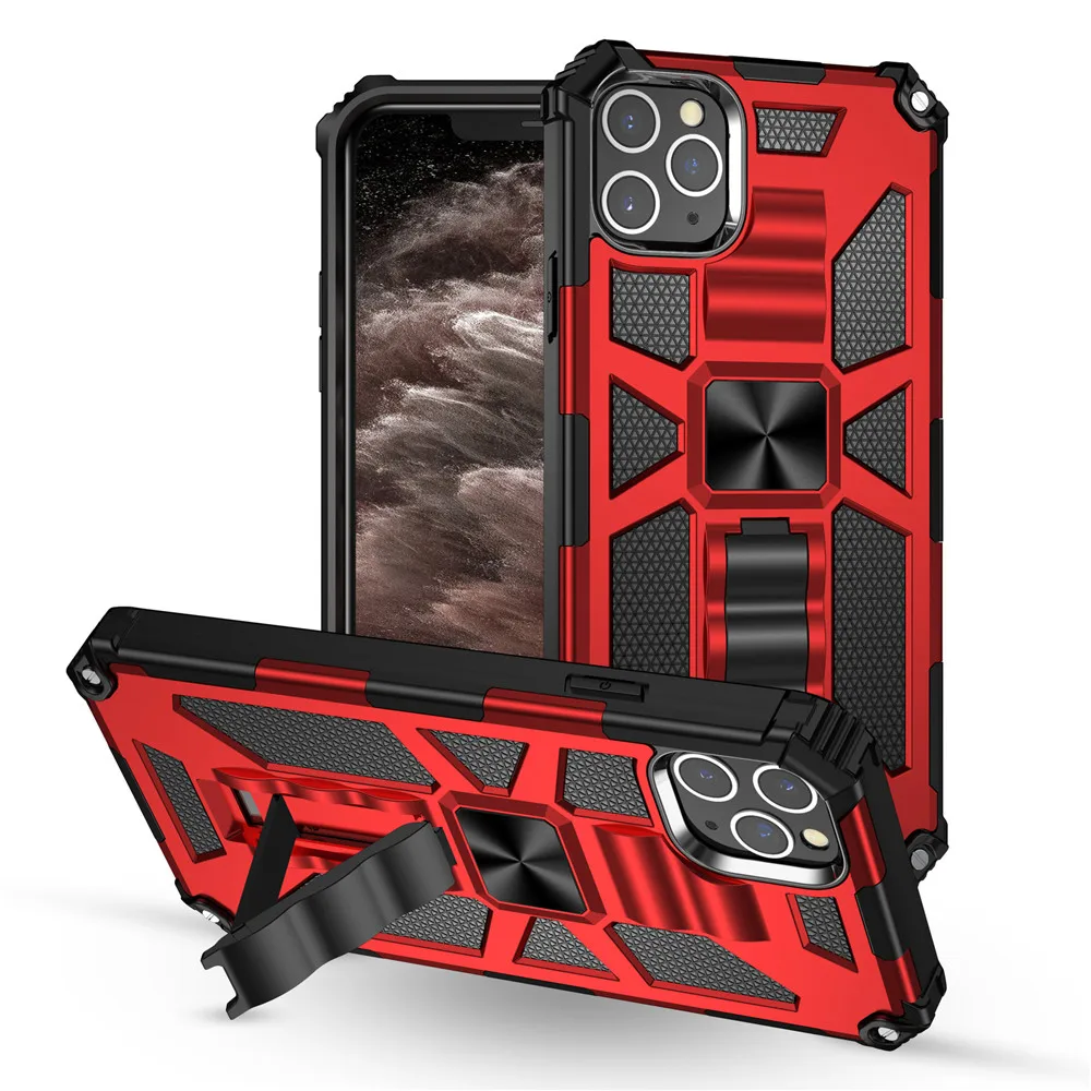 Armor Shockproof Magnetic Ring Bracket Phone Case For iPhone 11 Pro XS Max XR X 6 6S 7 8 Plus Hybrid Military Protector Cover
Armor Shockproof Magnetic Ring Bracket Phone Case For iPhone 11 Pro XS Max XR X 6 6S 7 8 Plus Hybrid Military Protector Cover
