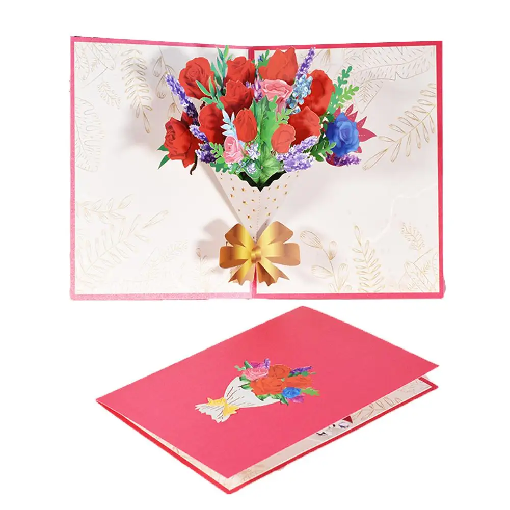 3d Pop-Up Greeting Cards Handmade Thanksgiving Birthday Mothers Day Floral Bouquet Card Wedding Invitations Thank You Cards Gift
3d Pop-Up Greeting Cards Handmade Thanksgiving Birthday Mothers Day Floral Bouquet Card Wedding Invitations Thank You Cards Gift