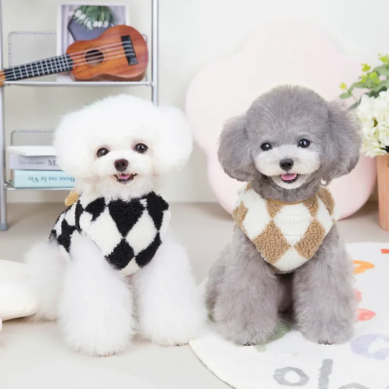 Dog's Clothing for Autumn and Winter Warmth Dog Coat Vest Hoodie Jacket Plaid Flannel Clothes for Small and Medium-sized Dogs
Dog's Clothing for Autumn and Winter Warmth Dog Coat Vest Hoodie Jacket Plaid Flannel Clothes for Small and Medium-sized Dogs