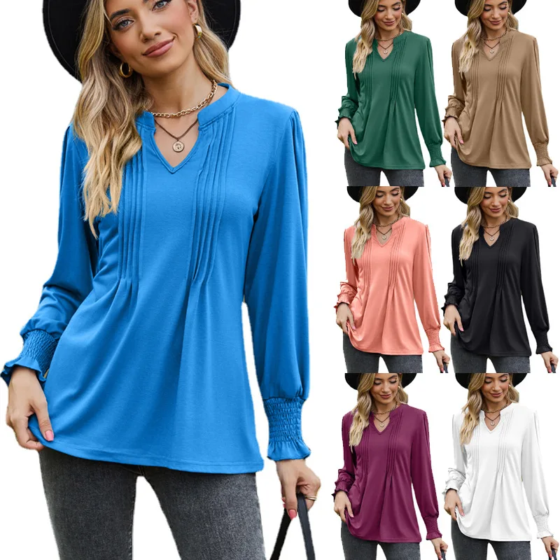 Elegant Lace Stitching Women's Elegant Blouses Fashion Puff Long Sleeve Top Casual White Shirt Youth Woman Blouses 2023 New
Elegant Lace Stitching Women's Elegant Blouses Fashion Puff Long Sleeve Top Casual White Shirt Youth Woman Blouses 2023 New