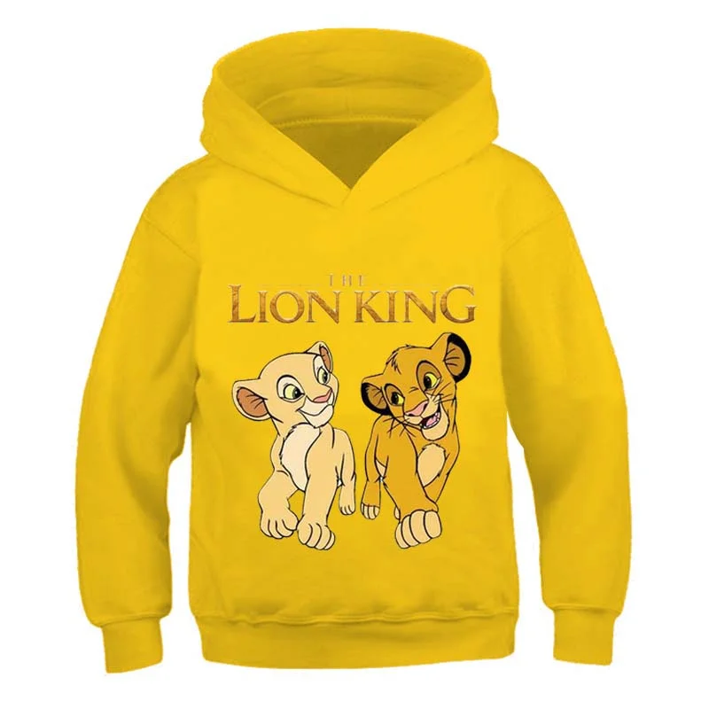 Lion King Simba Hoodies Spring Autumn Children Lion King Simba Sweatshirts Boys Girls Cartoons Casual Long Sleeves Hooding Tops
Lion King Simba Hoodies Spring Autumn Children Lion King Simba Sweatshirts Boys Girls Cartoons Casual Long Sleeves Hooding Tops
