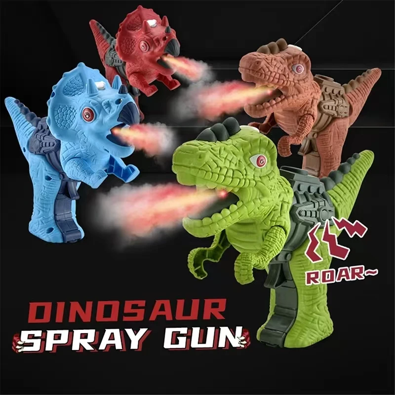 Electric Spray Dinosaur Spray Gun Net Red Tyrannosaurus Outdoor Horned Animal Kids Toys Summer Gift
Electric Spray Dinosaur Spray Gun Net Red Tyrannosaurus Outdoor Horned Animal Kids Toys Summer Gift