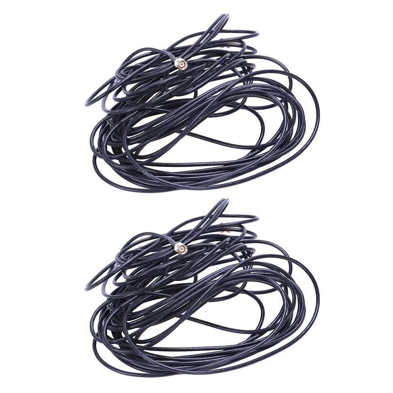 2 Pcs Black RP-SMA Male To Female Wifi Antenna Connector Extension Cable, 10M & 5M
2 Pcs Black RP-SMA Male To Female Wifi Antenna Connector Extension Cable, 10M & 5M