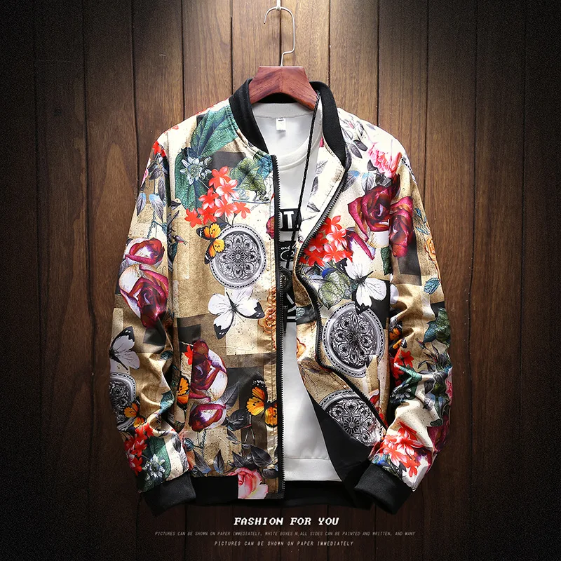 2022 Spring New Fashion Printed Men 'S Casual Stand-Up Collar Jacket Coat Zipper Coat Fashion Jacket Men Men Bomber Jacket
2022 Spring New Fashion Printed Men 'S Casual Stand-Up Collar Jacket Coat Zipper Coat Fashion Jacket Men Men Bomber Jacket