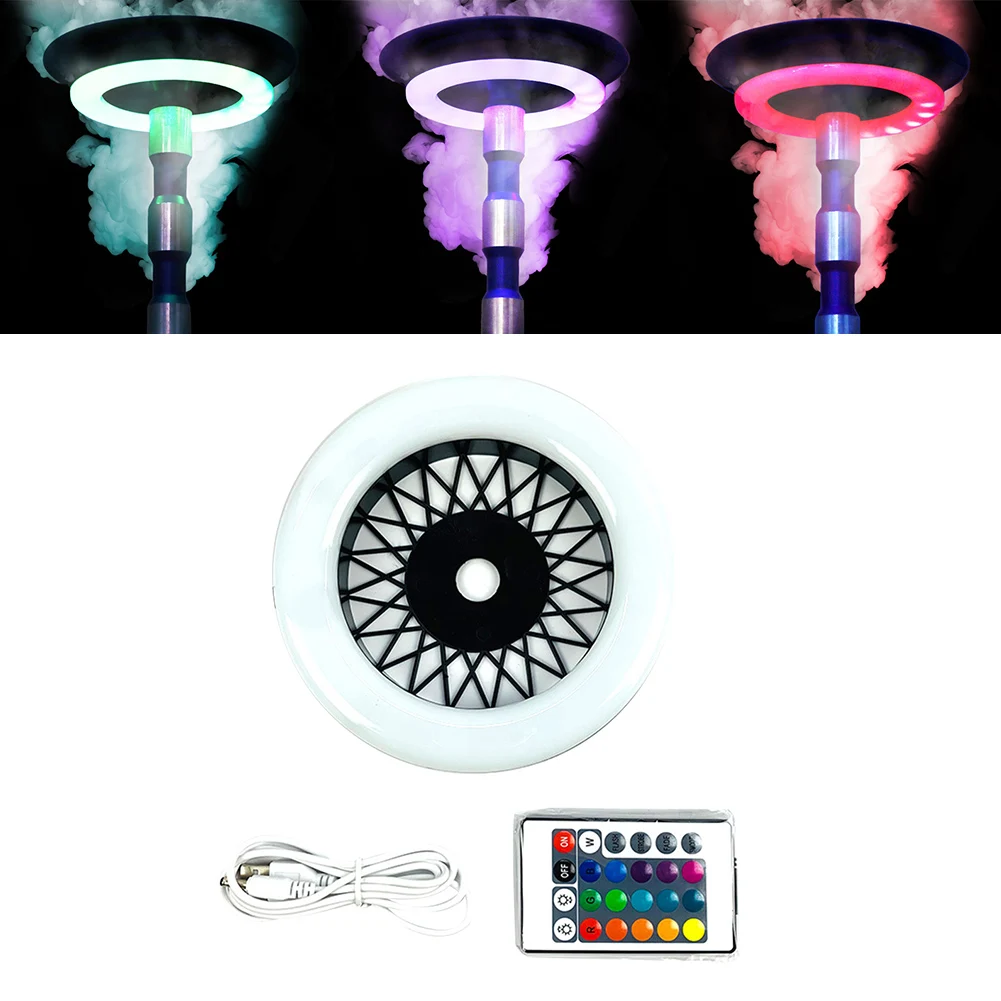 Colorful LED Hookah Lights Show Shisha Ring Lamp Dimmable Magnet Adsorption With Remote Control Accessories
Colorful LED Hookah Lights Show Shisha Ring Lamp Dimmable Magnet Adsorption With Remote Control Accessories
