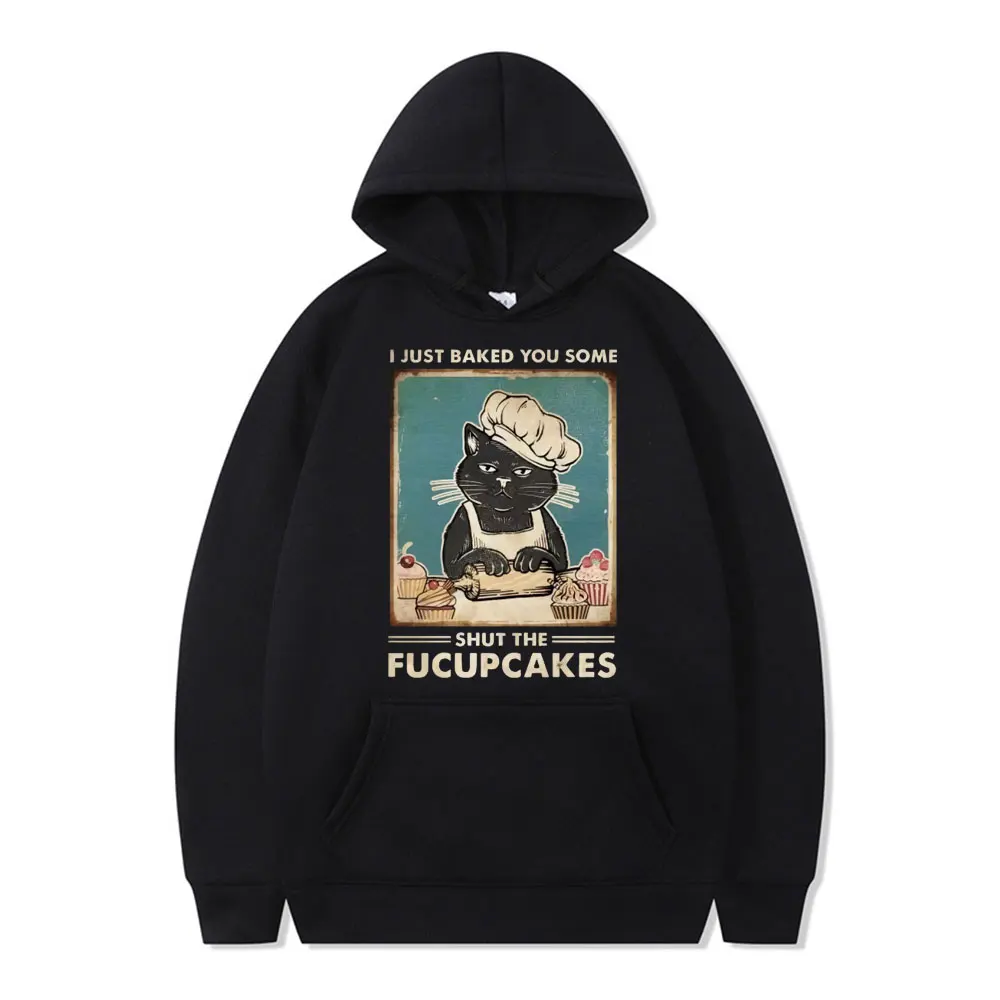 Забавная толстовка с графическим рисунком, черная кошечка, я только что запечатала вас, худи с надписью на капюшоне, повседневные флисовые толстовки большого размера для мужчин и женщин 
Забавная толстовка с графическим рисунком, черная кошечка, я только что запечатала вас, худи с надписью на капюшоне, повседневные флисовые толстовки большого размера для мужчин и женщин
