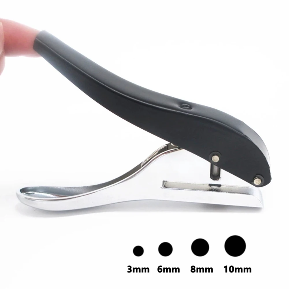 1 Pc Handheld Hole Puncher 6mm Hand-Held Circle Round Single Hole Punch Paper Metal Hole Punch For ID Cards Leather Hand Tool
1 Pc Handheld Hole Puncher 6mm Hand-Held Circle Round Single Hole Punch Paper Metal Hole Punch For ID Cards Leather Hand Tool