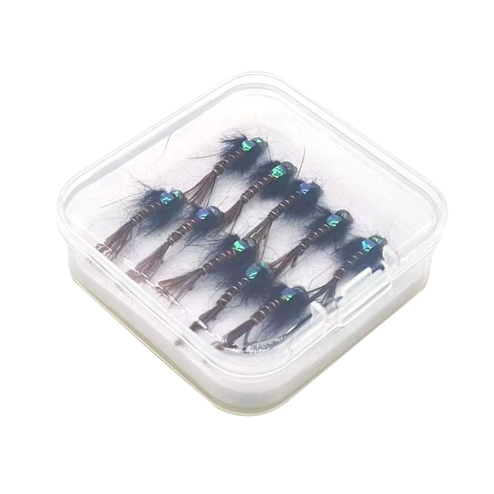10pcs Fly Hooks Flyfishing Flies Insect Lures Baits Decoy Bait Sinking Fishhook Simulation Bionic Fake Bait Carp Fishing Lure
10pcs Fly Hooks Flyfishing Flies Insect Lures Baits Decoy Bait Sinking Fishhook Simulation Bionic Fake Bait Carp Fishing Lure