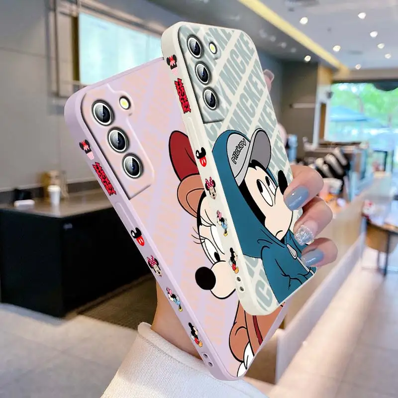 Fashion Couple Mickey Minnie Phone Case For Samsung Galaxy S23 S22 S21 S20 FE S10 Ultra Plus Lite 5G Liquid Left Rope Cover 
Fashion Couple Mickey Minnie Phone Case For Samsung Galaxy S23 S22 S21 S20 FE S10 Ultra Plus Lite 5G Liquid Left Rope Cover