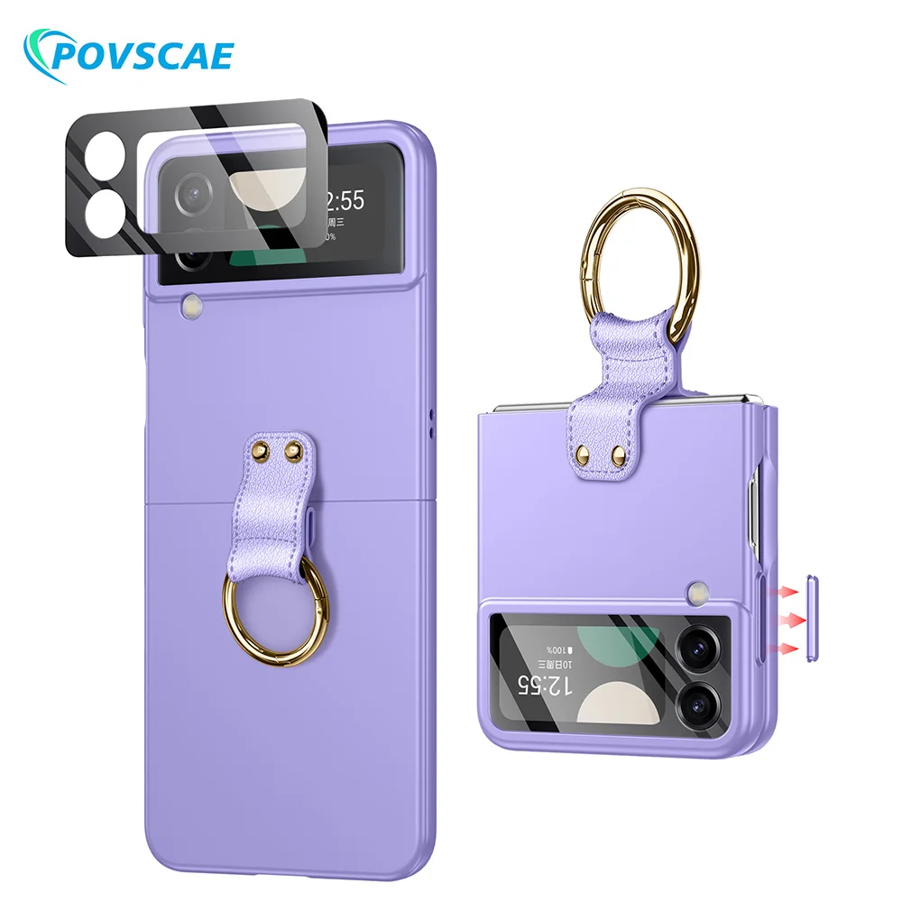For Coque Samsung Z Flip 4 Shockproof Hard PC Cover With Ring Stand Holder Anti-Fingerprint Galaxy Z Flip 4 Capa Lens Protector
For Coque Samsung Z Flip 4 Shockproof Hard PC Cover With Ring Stand Holder Anti-Fingerprint Galaxy Z Flip 4 Capa Lens Protector