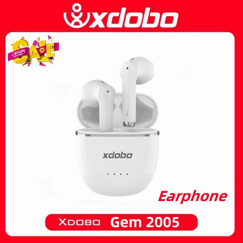 XDOBO GEM2005 Wireless BT5.2 Earphones TWS Qualcomm 3040 Game Headphones APTX Studio Music Earbud 40h Playtime with Charging Box
XDOBO GEM2005 Wireless BT5.2 Earphones TWS Qualcomm 3040 Game Headphones APTX Studio Music Earbud 40h Playtime with Charging Box