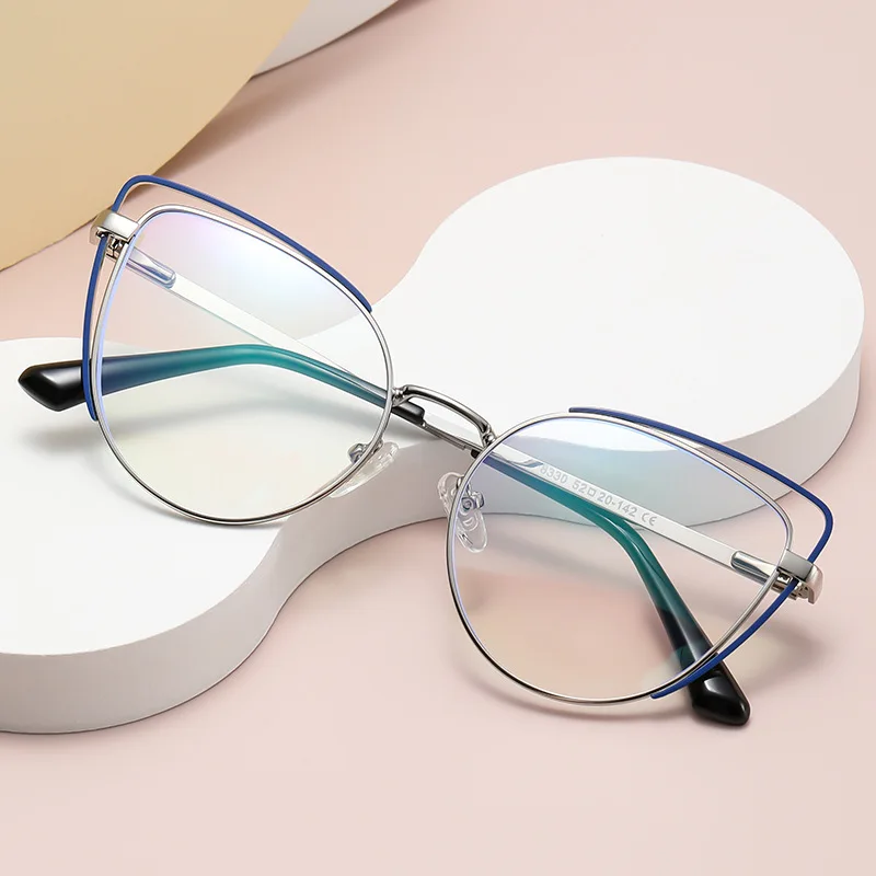 Cat Eye Anti Blue Light Optical Glasses Frames Metal Women TR90 Fashion Computer Eyeglasses Cat's eye work glasses Men 
Cat Eye Anti Blue Light Optical Glasses Frames Metal Women TR90 Fashion Computer Eyeglasses Cat's eye work glasses Men