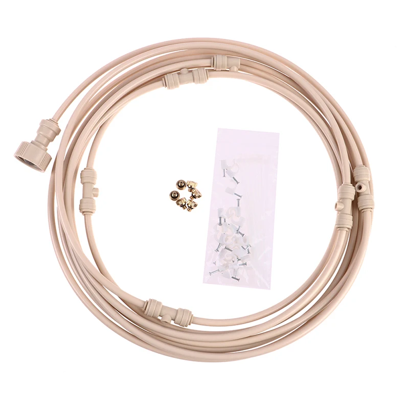Plant Waterring Irrigation Nebulizer Sprinkler Patio Misting Cooling Water Fog Sprayer System For Greenhouse Garden Flowers
Plant Waterring Irrigation Nebulizer Sprinkler Patio Misting Cooling Water Fog Sprayer System For Greenhouse Garden Flowers