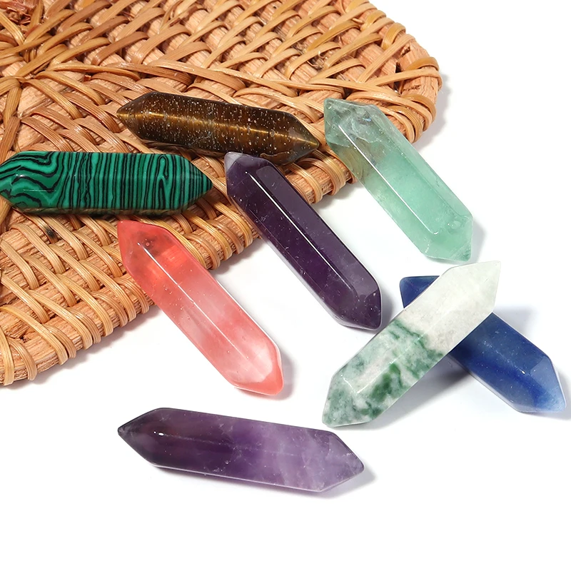 5pcs/Lot Irregular Crystal Natural Stone Pendant Hexagonal Non-porous Charm Pendant Jewelry Making DIY Necklace Accessories 
5pcs/Lot Irregular Crystal Natural Stone Pendant Hexagonal Non-porous Charm Pendant Jewelry Making DIY Necklace Accessories