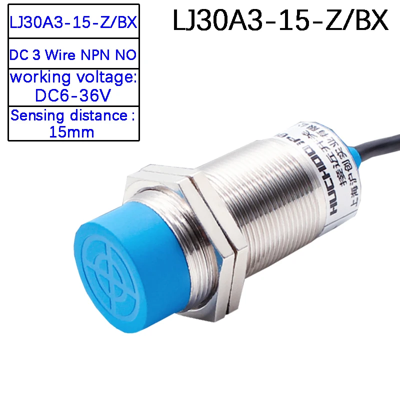 

M30 A level 10mm 15mm DC6~36V Inductive Proximity Sensor Switch LJ30A3-10(15)-Z/BX/AX/CX/BY/AY/CY/EX/DX 2/3/4-wire PNP/NPN NO NC