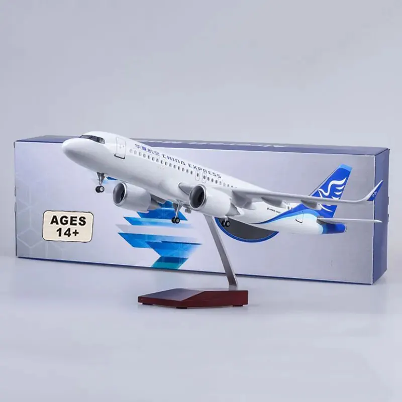 47 см масштаб 1/142 самолет Airbus A350 Hua Xia Китай модель авиакомпании с подставкой для