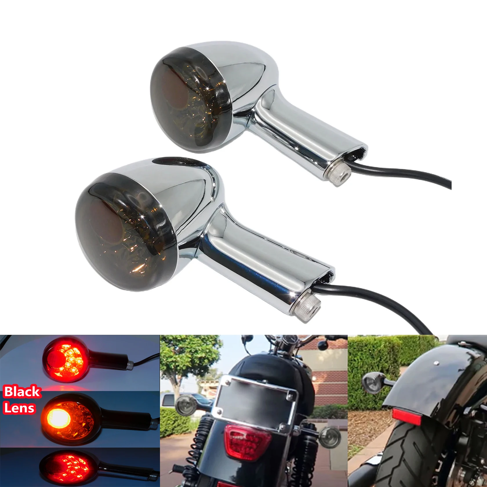 Задние светодиодные указатели поворота и стоп-сигналы для мотоциклов Harley Sportster 883 Iron XL1200 48 Roadster Custom Super Low 92-22
Задние светодиодные указатели поворота и стоп-сигналы для мотоциклов Harley Sportster 883 Iron XL1200 48 Roadster Custom Super Low 92-22