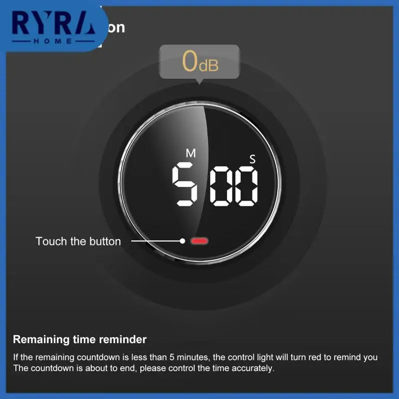 Многофункциональные саморегулируемые вращающиеся таймеры со светодиодным экраном, секундомер, будильник, длительный срок службы, удобное размещение, 70 г, черный
Многофункциональные саморегулируемые вращающиеся таймеры со светодиодным экраном, секундомер, будильник, длительный срок службы, удобное размещение, 70 г, черный