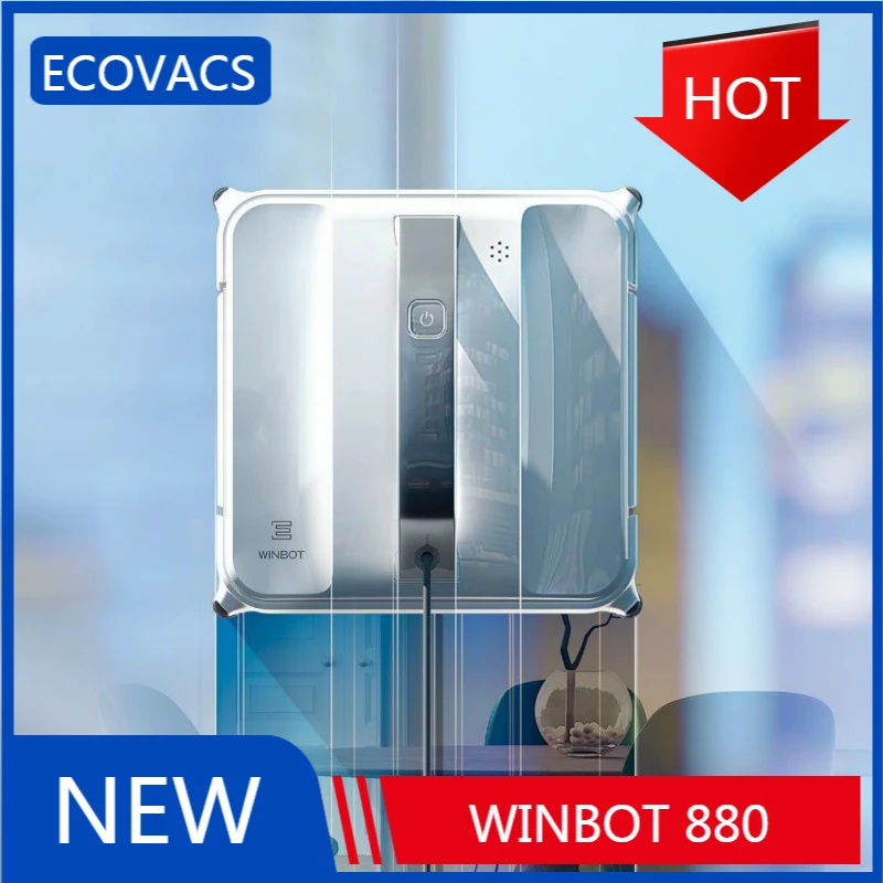 NEW 2022 Ecovacs Winbot 880 Window Cleaning Robot Automatic Household Intelligent Electric Artifact Window Vacuum Cleaner
NEW 2022 Ecovacs Winbot 880 Window Cleaning Robot Automatic Household Intelligent Electric Artifact Window Vacuum Cleaner