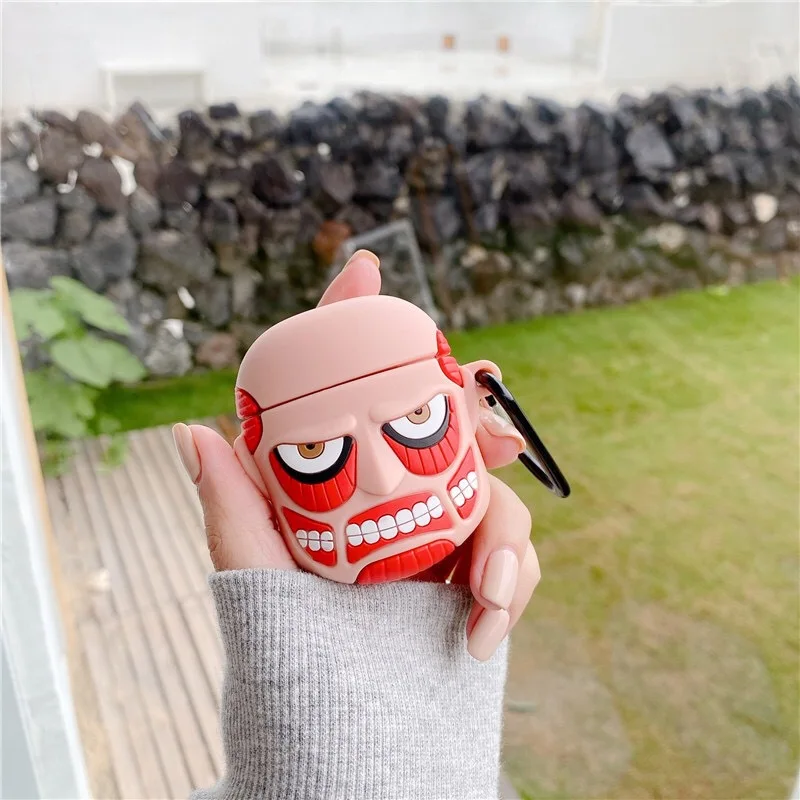 Giant Cartoon Case for AirPods 2 3 Case for Apple AirPods Pro Cover Silicone Protective Shell Japan Anime Titan Protective Shell
Giant Cartoon Case for AirPods 2 3 Case for Apple AirPods Pro Cover Silicone Protective Shell Japan Anime Titan Protective Shell