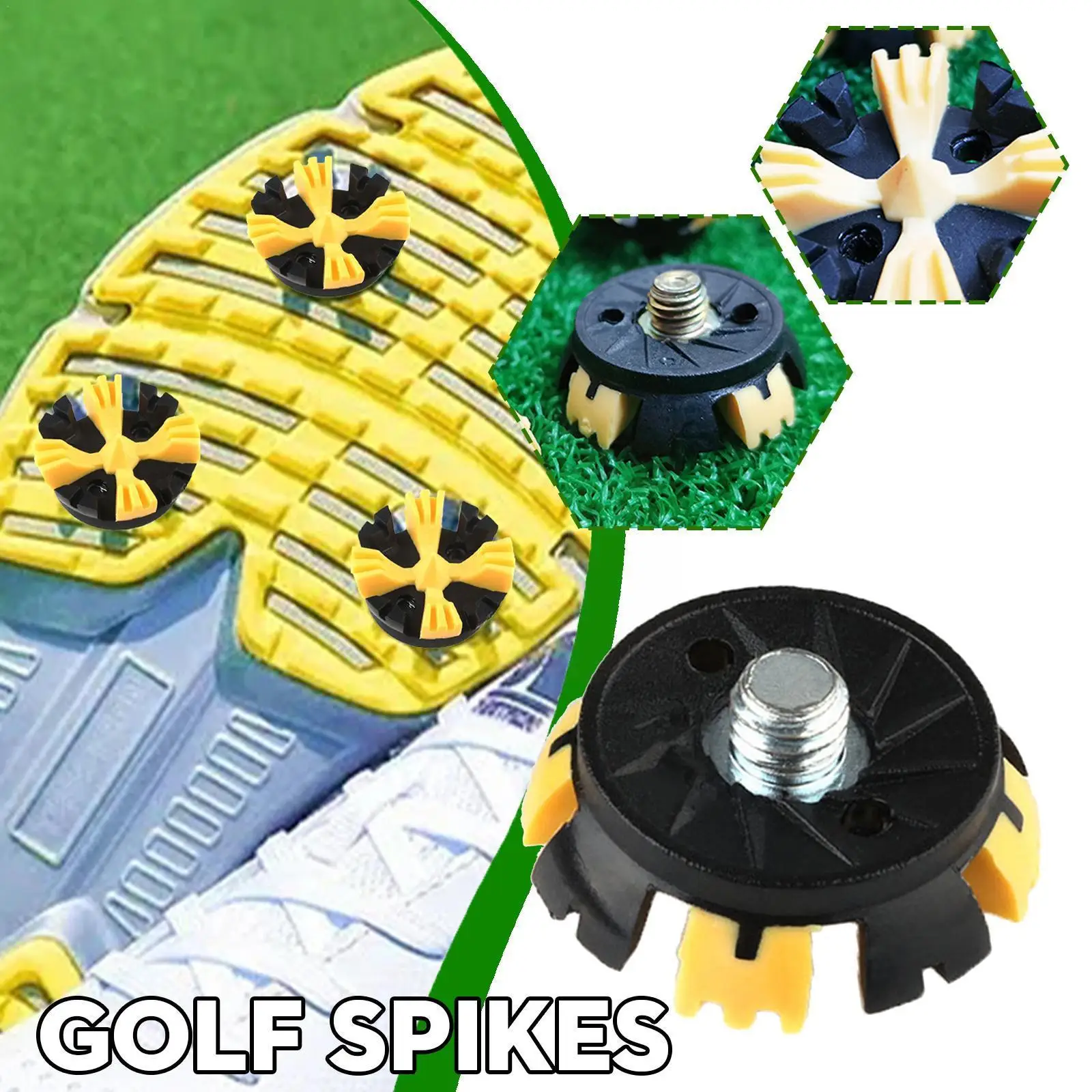 1pc Golf Spikes Pins Turn Fast Twist Shoe Spikes Durable Fits Items System Pins Cleats Spike Replacement Thin Ultra Golf Se E1R0
1pc Golf Spikes Pins Turn Fast Twist Shoe Spikes Durable Fits Items System Pins Cleats Spike Replacement Thin Ultra Golf Se E1R0