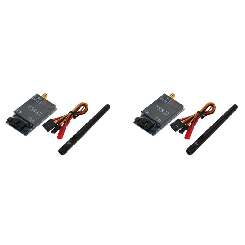 2Pcs TS832 48Ch 5.8G 600Mw 5Km Wireless Audio/Video Transmitter For RC832 FPV Receiver
2Pcs TS832 48Ch 5.8G 600Mw 5Km Wireless Audio/Video Transmitter For RC832 FPV Receiver