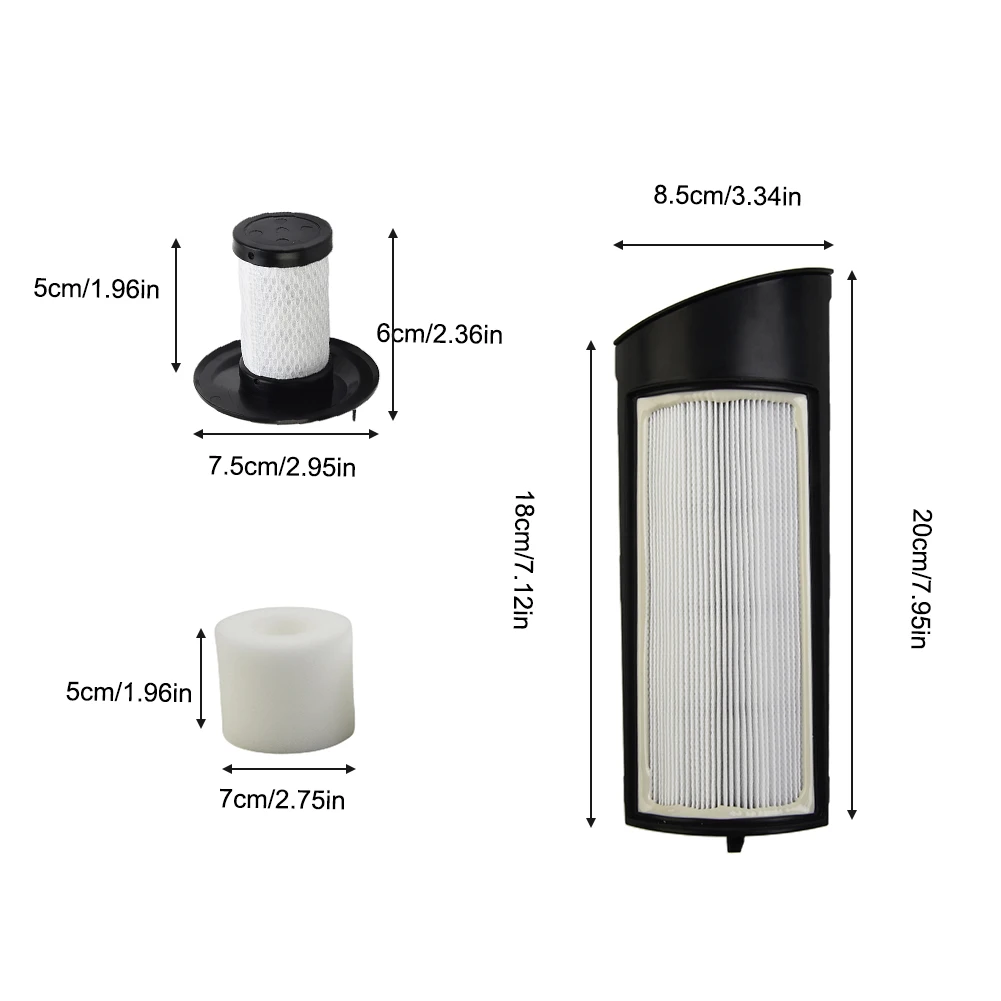 1 Set Filter Solid And Durable Vacuum Parts Cordless Vacuum Cleaners Filter Foam Filters Household Supplies Brand New
1 Set Filter Solid And Durable Vacuum Parts Cordless Vacuum Cleaners Filter Foam Filters Household Supplies Brand New