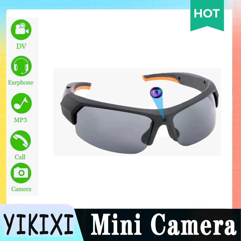 HD Sunglasses Video Camera 1080P Smart Glasses Audio Recorder Multifunction Bluetooth MP3 Headphone Player Suport 32GB TF Card 
HD Sunglasses Video Camera 1080P Smart Glasses Audio Recorder Multifunction Bluetooth MP3 Headphone Player Suport 32GB TF Card
