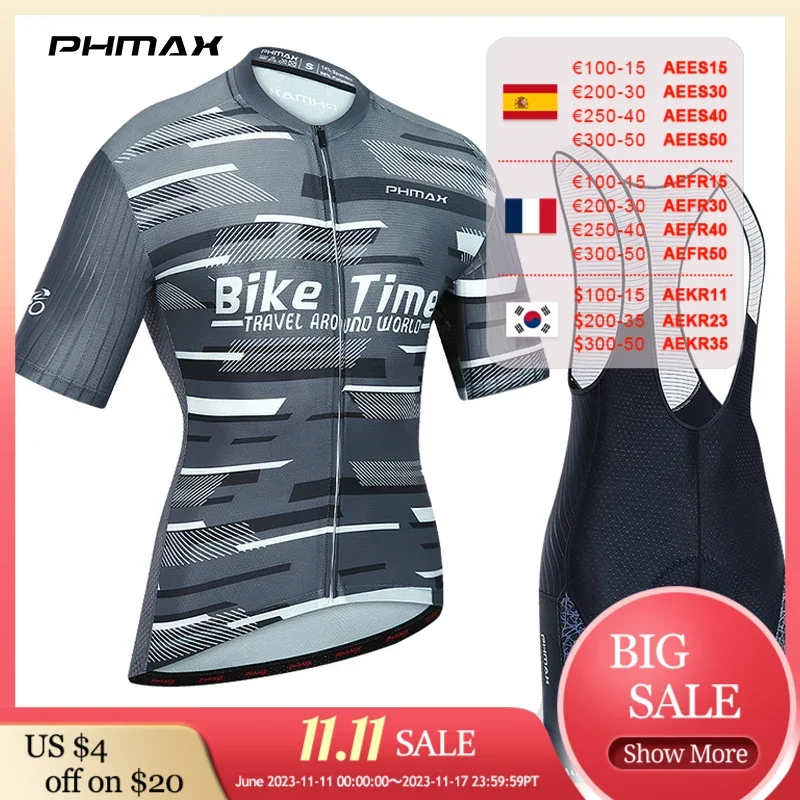 Комплект мужской велосипедной одежды PHMAX, дышащая одежда для дорожного велосипеда с губчатыми подкладками и шортами, летняя одежда для горного велосипеда с коротким рукавом
Комплект мужской велосипедной одежды PHMAX, дышащая одежда для дорожного велосипеда с губчатыми подкладками и шортами, летняя одежда для горного велосипеда с коротким рукавом