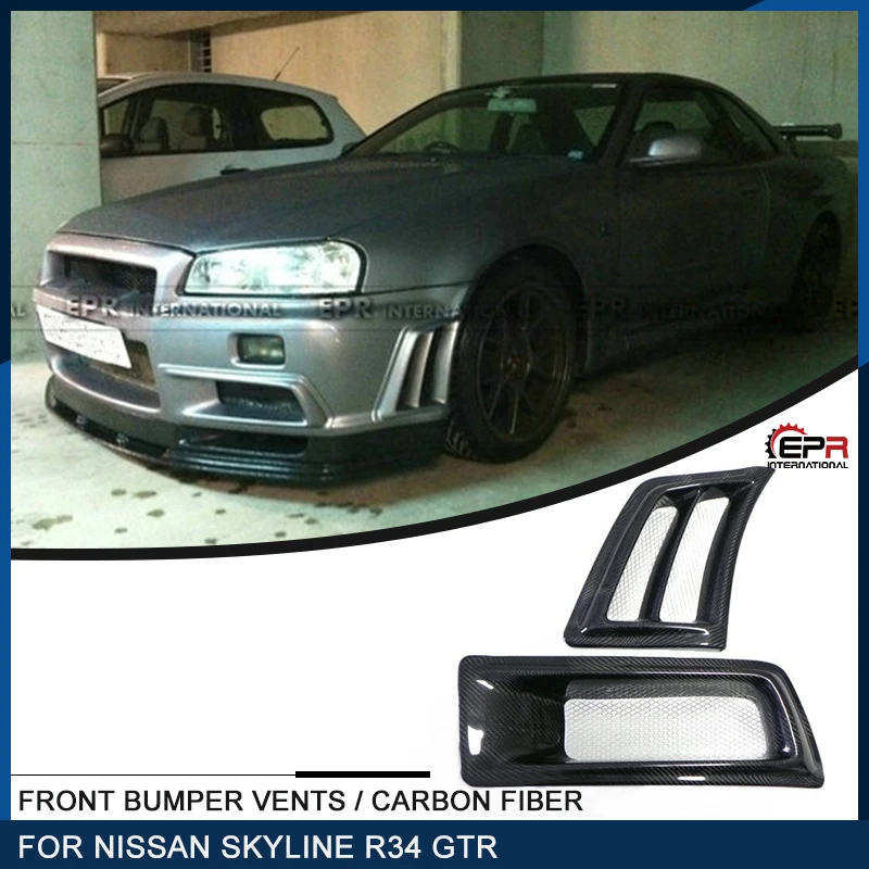 Для Nissan Skyline R34 GTR UK V-Spec углеродное волокно передний бампер Vent глянцевая отделка тюнинг Впускной воздуховод волокно накладка
Для Nissan Skyline R34 GTR UK V-Spec углеродное волокно передний бампер Vent глянцевая отделка тюнинг Впускной воздуховод волокно накладка