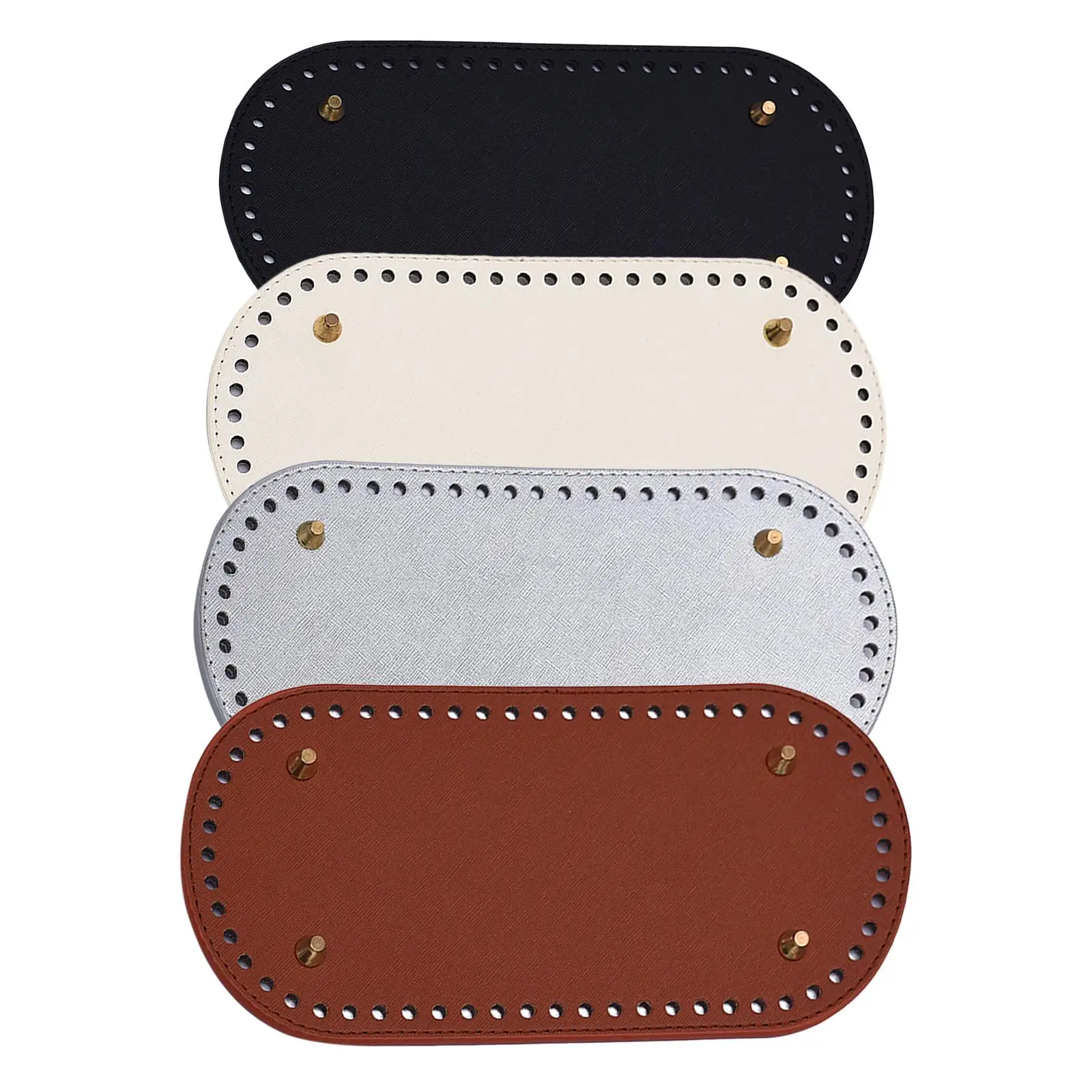 PU Leather Bag Bottom for Crochet 9.8 x 4.7" with Holes Bag Repairment Reusable DIY ,Exquisite Design Accessories ,Prevent Wear
PU Leather Bag Bottom for Crochet 9.8 x 4.7" with Holes Bag Repairment Reusable DIY ,Exquisite Design Accessories ,Prevent Wear