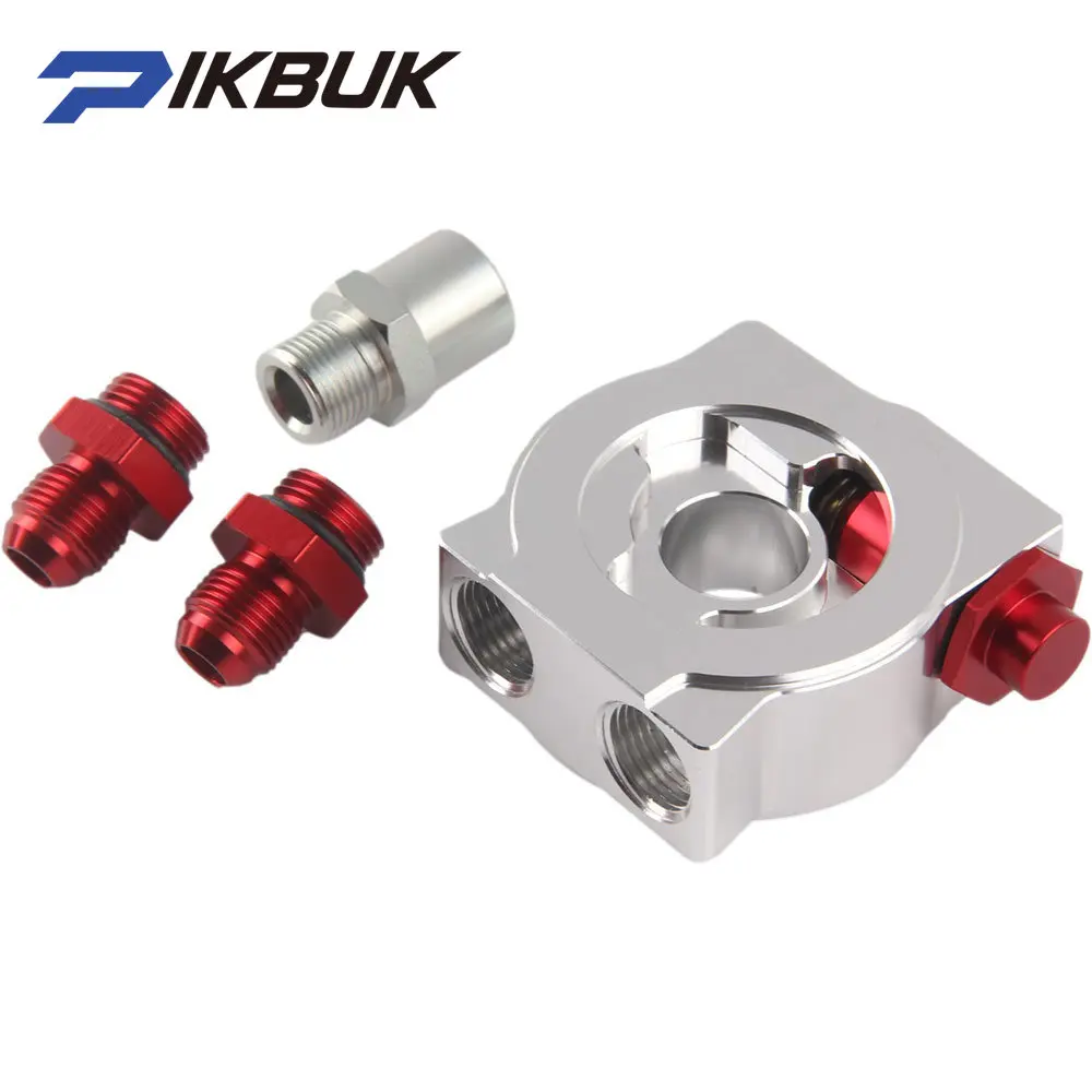 Aluminum CNC AN8 AN10 turbo thermostat oil sender adaptor cooler sandwich plate filter adapter 3/4-16UNF M20X1.5
Aluminum CNC AN8 AN10 turbo thermostat oil sender adaptor cooler sandwich plate filter adapter 3/4-16UNF M20X1.5