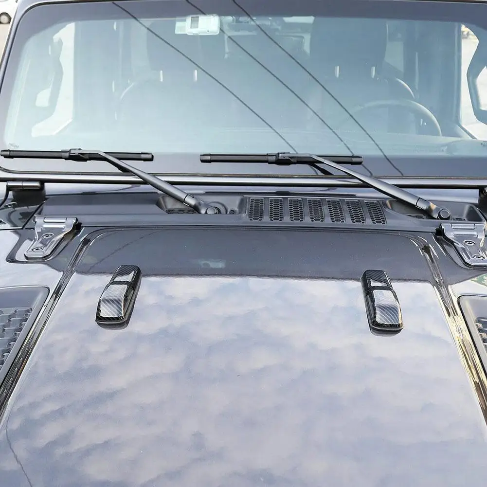 Hinge Cover Engine Hood Durable New Plastic 2pcs Carbon Fiber Charming Luxury Vivid For Jeep Gladiator Trunk Auto Accessories
Hinge Cover Engine Hood Durable New Plastic 2pcs Carbon Fiber Charming Luxury Vivid For Jeep Gladiator Trunk Auto Accessories